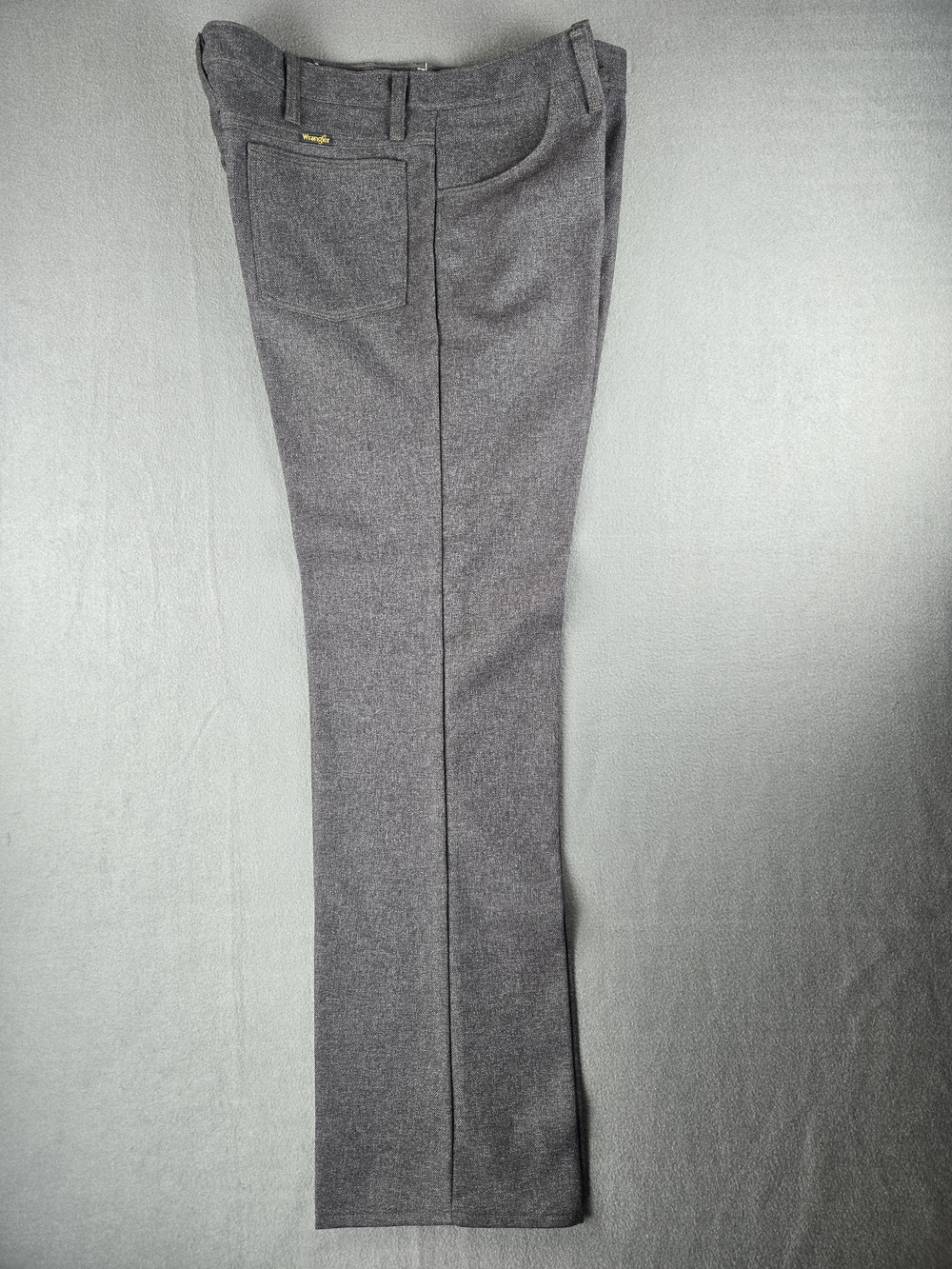 Wrangler Wrancher Men's Dark Brown Dress Pants - Classic Fit 38×32 Straight Fit